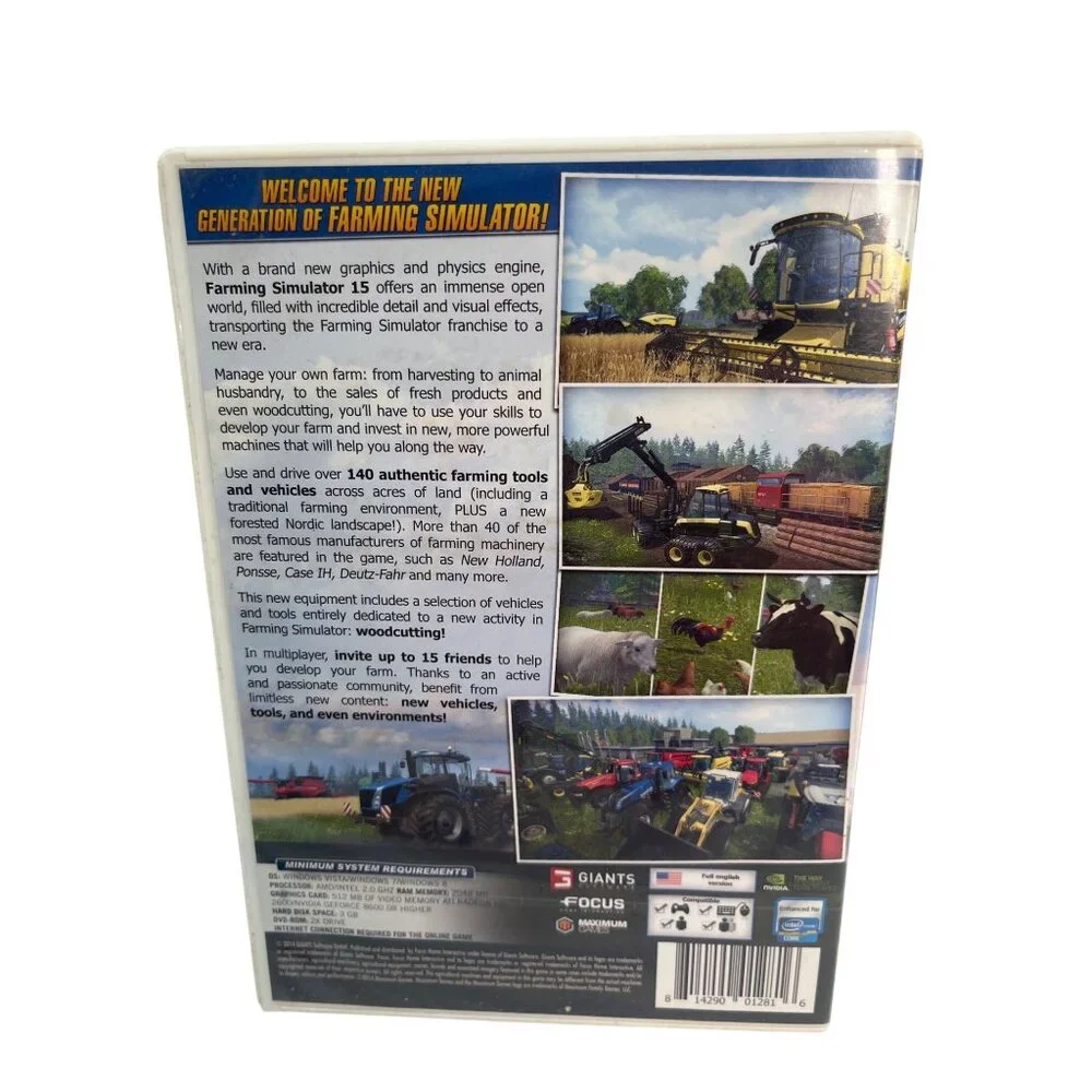 Farming Simulator 15 PC DVD-Rom Game